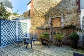 Grande maison de pecheur pour 10 terrasse parking